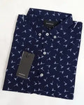 1 Pc Cotton Printed Polo Shirt