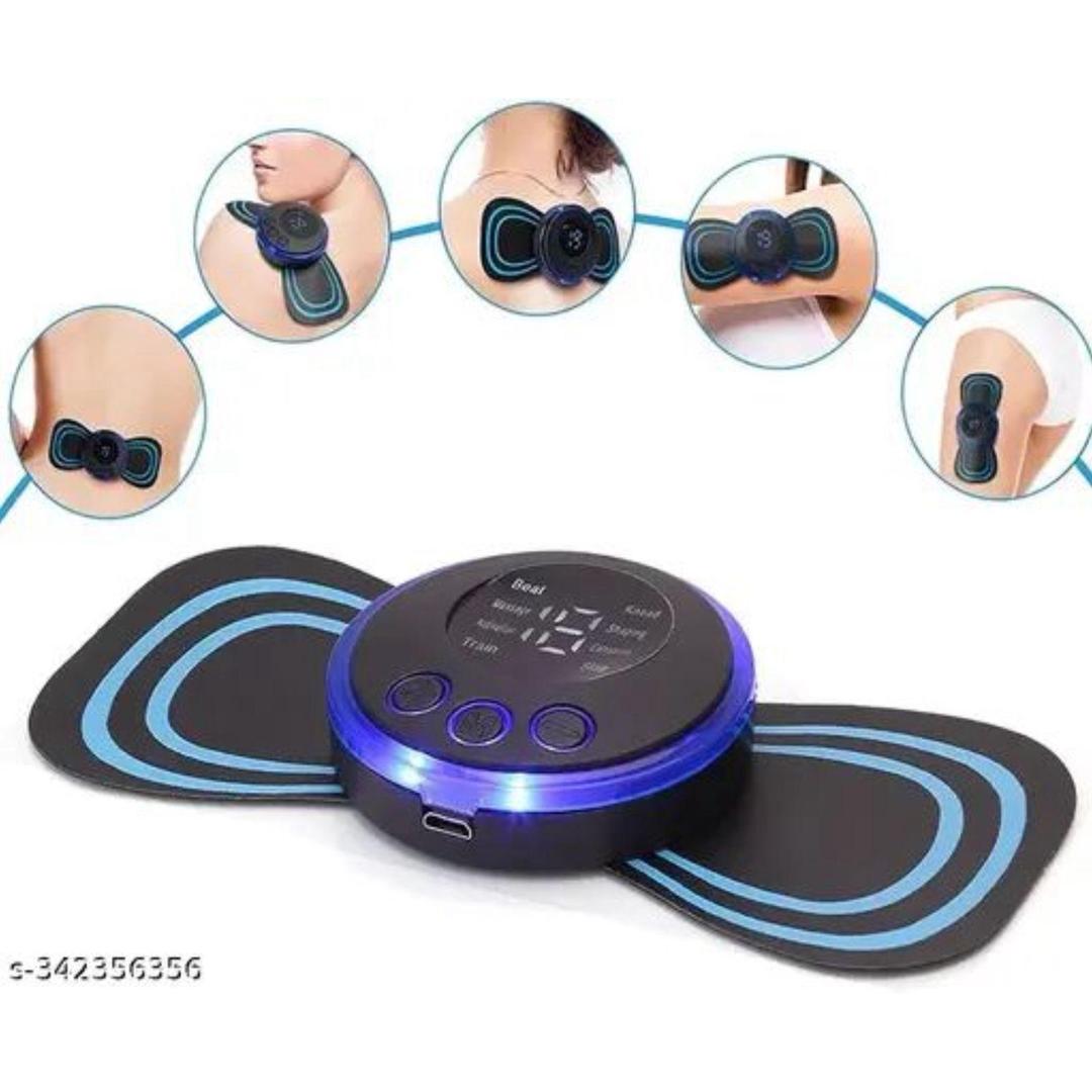 Mini Body Massager Pulse Neck Pain Relief EMS Butterfly Body Massager Men & Women