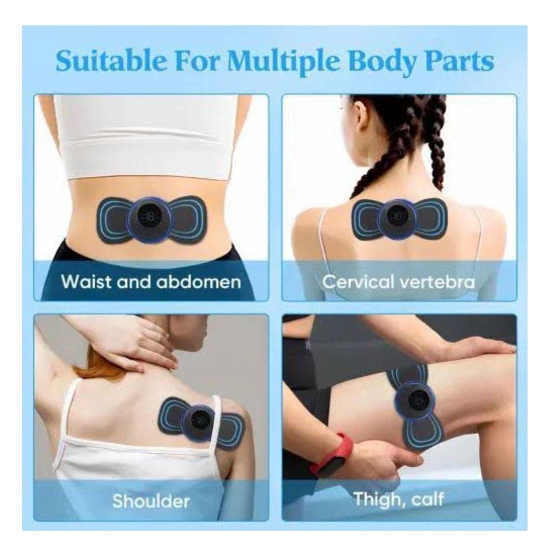 Mini Body Massager Pulse Neck Pain Relief EMS Butterfly Body Massager Men & Women